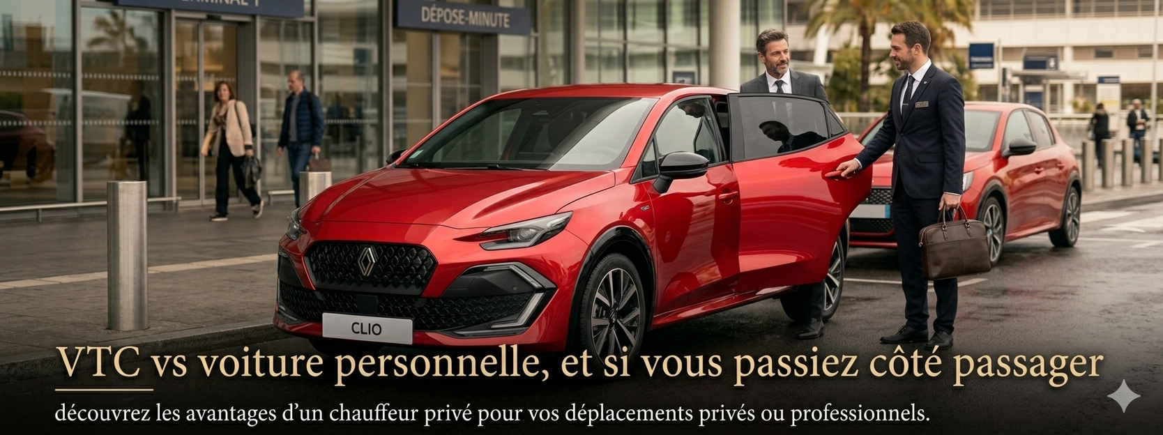 Chauffeur privé VTC vs. Voiture personnelle : Et si vous passiez côté passager ?